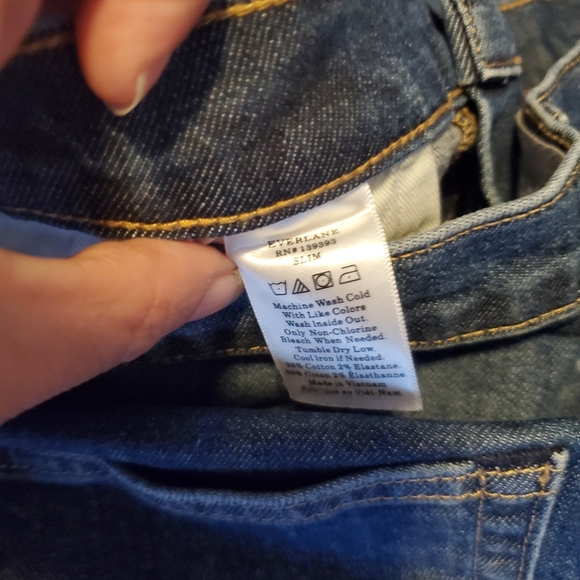 EUC EVERLANE Slim Fit Straight Leg Men's Jeans 34 - Picture 7 of 9